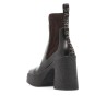 skyla sock ankle boots with heel