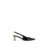 g cube patent leather slingback décol