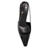 g cube patent leather slingback décol