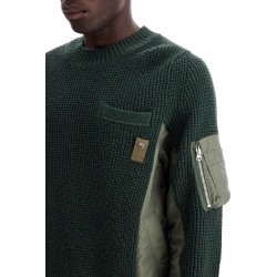 layered effect pullover