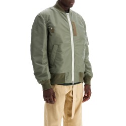 nylon bomber jacket