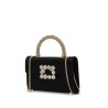 flower strass jewel mini bag