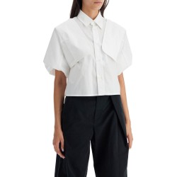 boxy shirt with wide sleeves