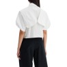 boxy shirt with wide sleeves