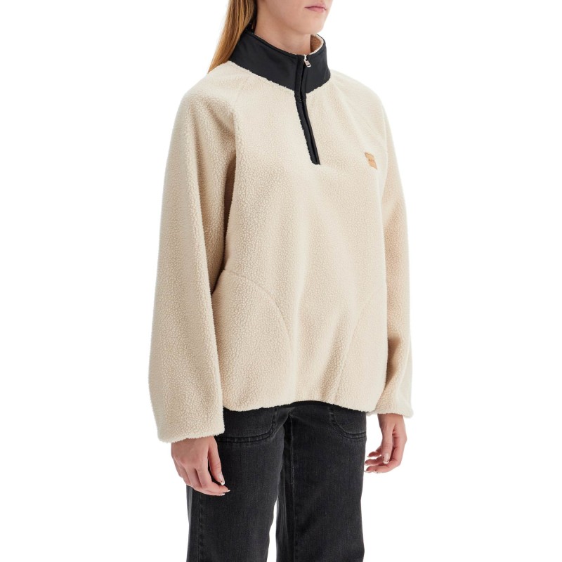 island fleece sweatshirt in