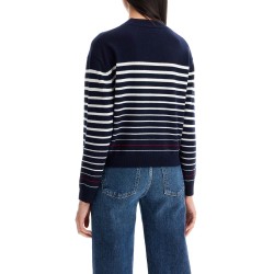 "striped wool billie pullover