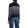 "striped wool billie pullover