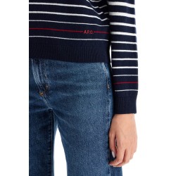 "striped wool billie pullover