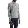 cashmere polo-style pullover