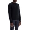 crewneck wool and cashmere pul