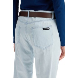 chambray trousers