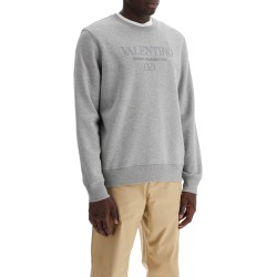 crewneck sweatshirt with logo