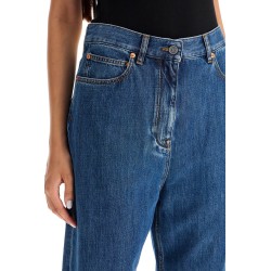 baggy cotton and lyocell jeans