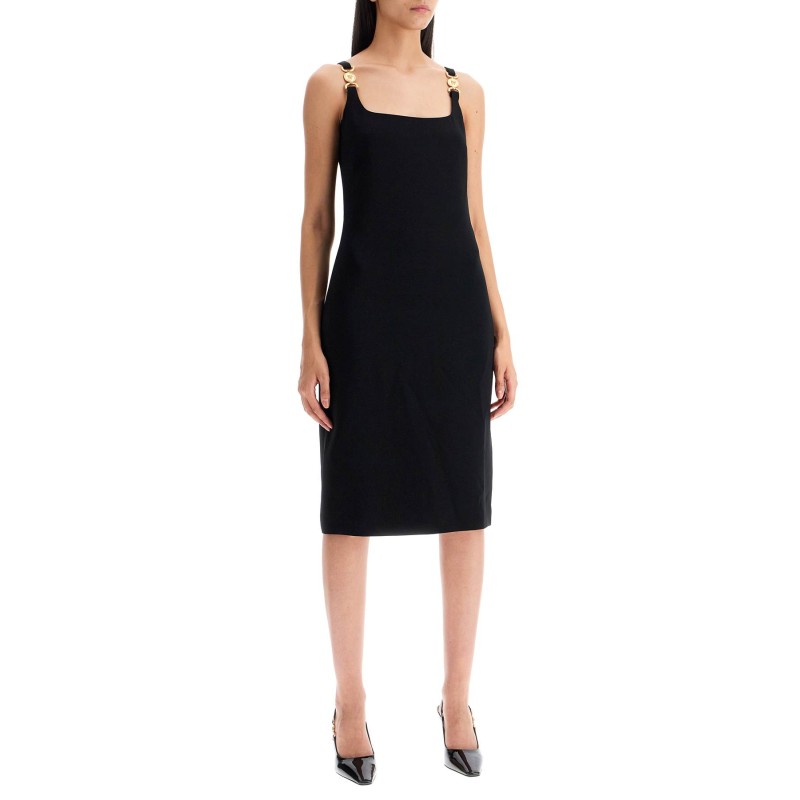 stretch cady sheath dress