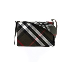 trench check shoulder bag