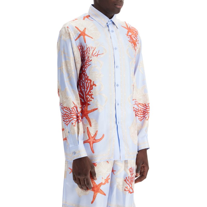 barocco sea silk shirt