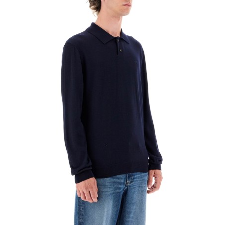 jacob wool pullover polo sweater