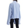 asymmetric oversized shirt