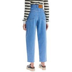 organic denim cropped jeans in