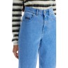 organic denim cropped jeans in