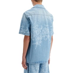 barocco sea denim shirt