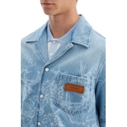 barocco sea denim shirt