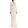 long stretch jersey evening dress