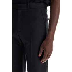 tailored slim fit trousers