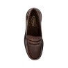 leather brogue loafers