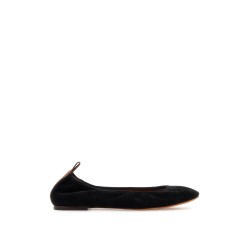 suede ballet flats for