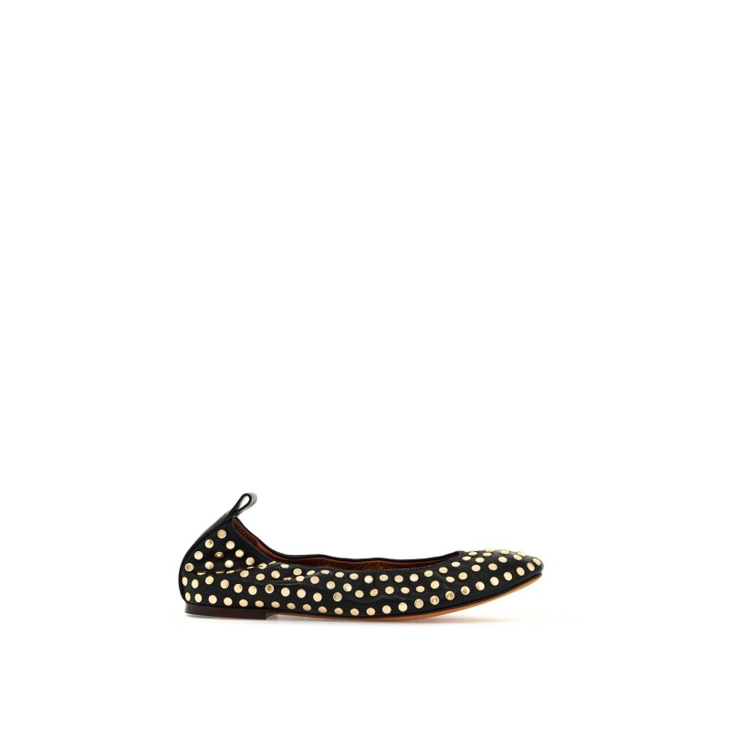 studded ballet flats