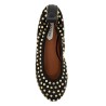 studded ballet flats