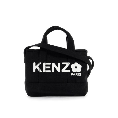 small kenzo utility denim tote bag