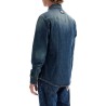 denim stretch shirt for men