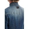 denim stretch shirt for men