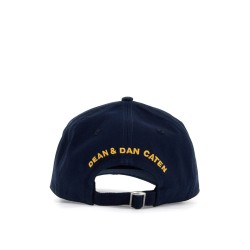 cotton gabardine baseball cap with