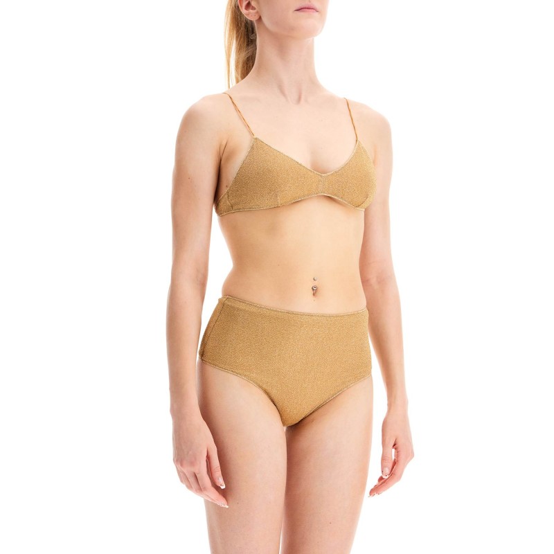 high-waisted lumière bikini set