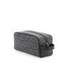 coated jacquard vanity case