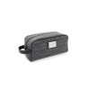 coated jacquard vanity case