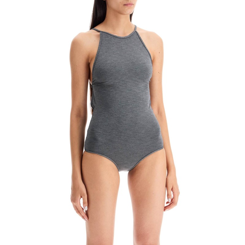 halter neck one-piece swims