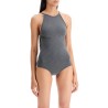 halter neck one-piece swims