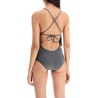 halter neck one-piece swims