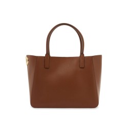 nappa calfskin vlogo side tote bag