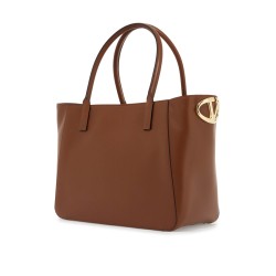 nappa calfskin vlogo side tote bag