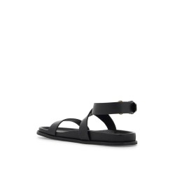 chunky leather sandals for women