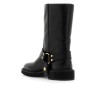 vlogo signature leather biker boots