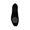 embroidered velvet loafers