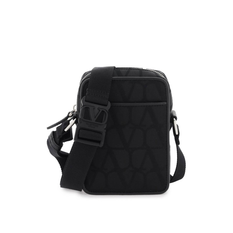 small black iconographe crossbody bag