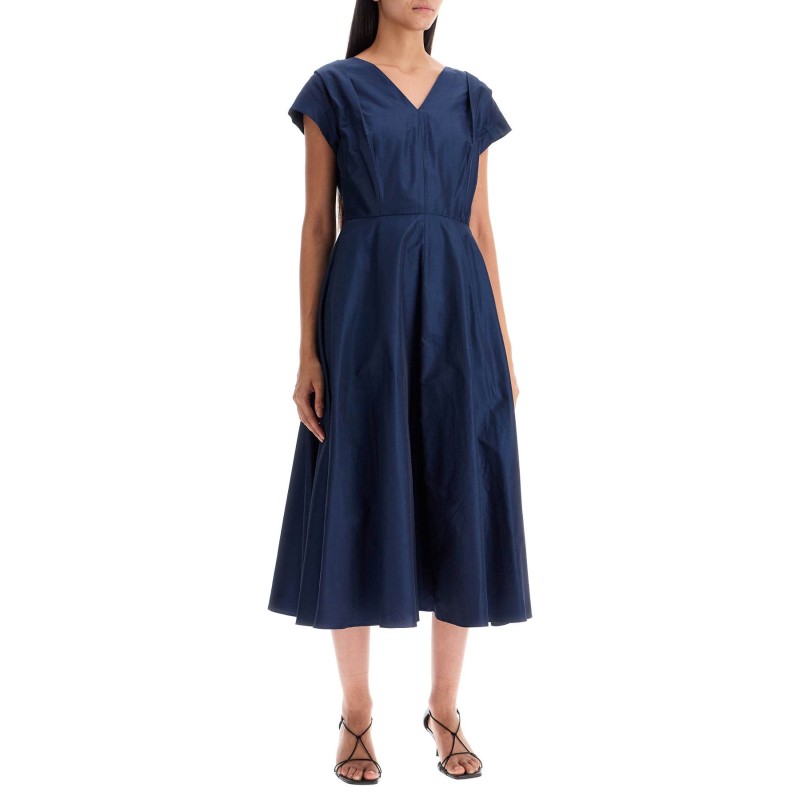 midi taffeta dress