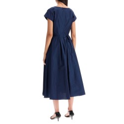 midi taffeta dress